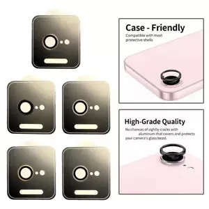 Alloy Camera Protector For iPhone 16E 2025 Metal Ring Lens Glass Back Cove F8L2 - Zdjęcie 1 z 24
