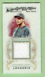 Mini camiseta de los Rays Evan Longoria 2010 de los Allen & Ginters ~ envío gratuito - Imagen 1 de 1