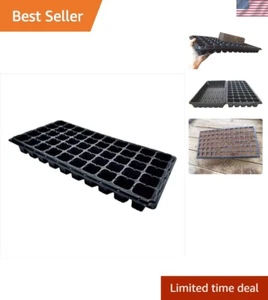 Durable 50 Cell Seed Starting Trays 1020 Inserts - 5 Pack for Indoor/Outdoor Use - Picture 1 of 6