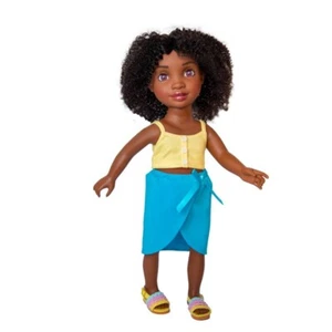 Healthy Roots Doll - Gaiana 18 In. Naturally Curly Hair ! Best Toy of 2020 - Picture 1 of 9