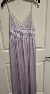 Camicia da notte donna vintage Lily Of France abito slip pizzo maxi camicia lavan piccola - Foto 1 di 12
