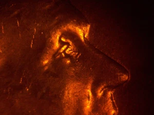 1945 D DDO Eye Very Rare Doubled Die OBV 6 extra eyelids BU Lincoln error cent - Picture 1 of 8