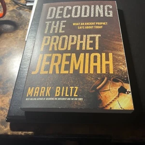 Decoding The Prophet Jeremiah By Mark Blitz Signed By Author - Picture 1 of 4