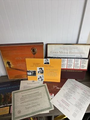 JACK BENNY PRESENTS  GOLDEN MEMORIES OF RADIO  BOX SET  LP RECORD 6 RECORDS 1968 - Image 1 of 4