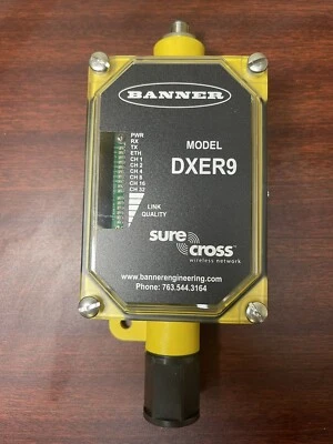 BANNER ENGINEERING DXER9 ETHERNET DATA RADIO - Image 1 of 3