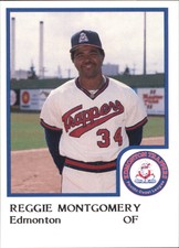 1986 Edmonton Trappers ProCards #21 Reggie Montgomery