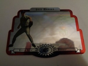 1996 Upper Deck SPX Baseball Greg Maddux Card #1