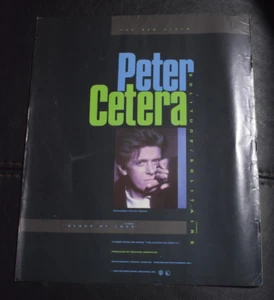 Peter Cetera original full page album ad music trade magazine - Picture 1 of 1