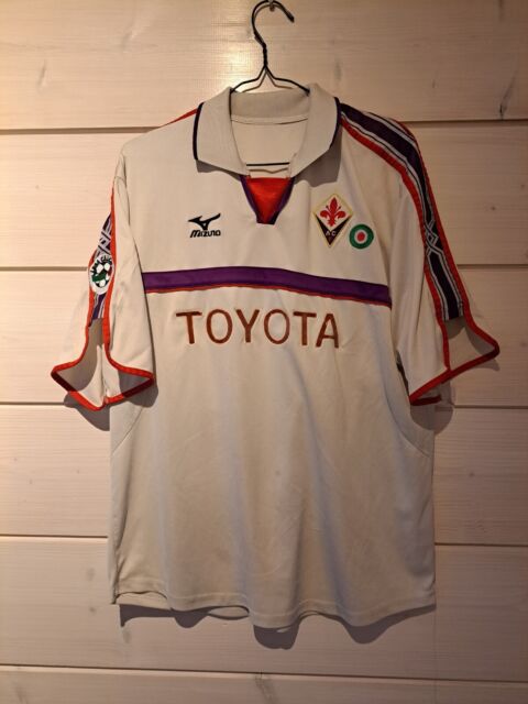 ACF Fiorentina Club Soccer Football Men's T Tee Shirt Handmade Team Sports  white