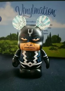 DISNEY VINYLMATION Park - 3" Marvel Set 3 Black Bolt - Picture 1 of 2