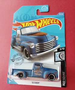 HOT WHEELS Pick up 52 chevy - n°201/250 - année 2017 - voiture 9244 - Imagen 1 de 2