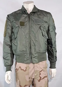 Genuine Surplus USAF Airforce Pilots Flight Jacket Flyers Summer Medium (3064) - Picture 1 of 7