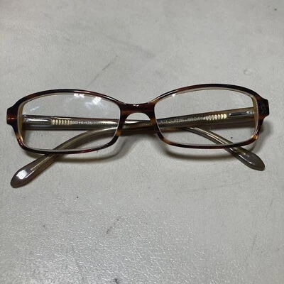 Monturas de gafas Norma Kamali Mod. 7275 Tort marrón rectangular 52-15-135 Foto 1 de 4