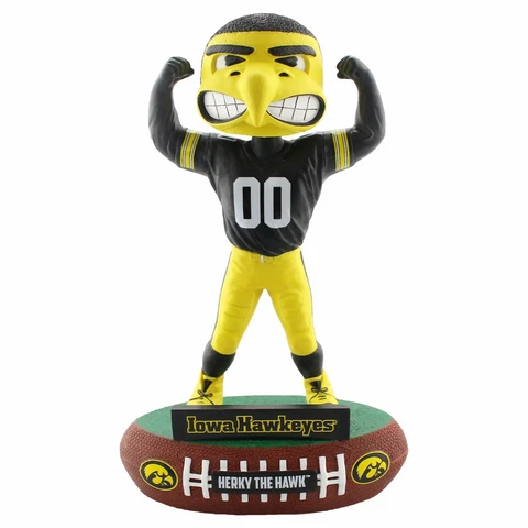 Iowa Hawkeyes Mascot Iowa Hawkeyes Baller Special Edition Bobblehead NCAA Cover