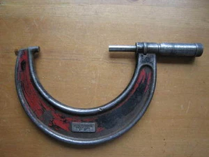 VINTAGE AUSSENMESSSCHRAUBE JT SLOCOMB CO. PROV. RI. USA, 3"-4" - Bild 1 von 4