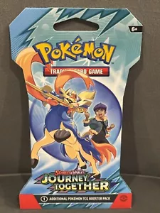 Pokemon Journey Together Sleeved BOOSTER PACK Hops Zacian Art SHIPS NOW NEW - Picture 1 of 2