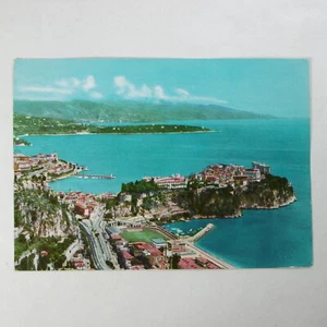 F057 CARTOLINA VIAGGIATA PRINCIPATO DI MONACO MONTE CARLO PANORAMA 1966 - Picture 1 of 2