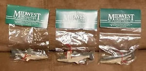 LOT OF 3 Trout Midwest Importers Christmas FISH ornaments or TROUT  - Picture 1 of 5