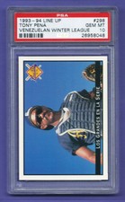 1993  Venezuelan Baseball Card TONY PENA    # 298 PSA 10