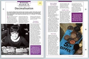 Decimalisation - 1971 Windsors Atlas Kings & Queens Of GB Maxi Card - Picture 1 of 1