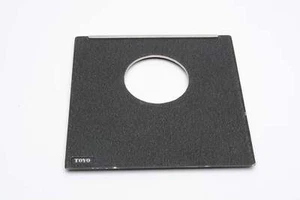 Toyo off center lens board 11mm x 11mm w/42mm hole (Copal #1) - Picture 1 of 4