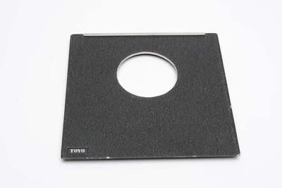 Toyo off center lens board 110mm x 110mm w/42mm hole (Copal #1) - Image 1 of 4
