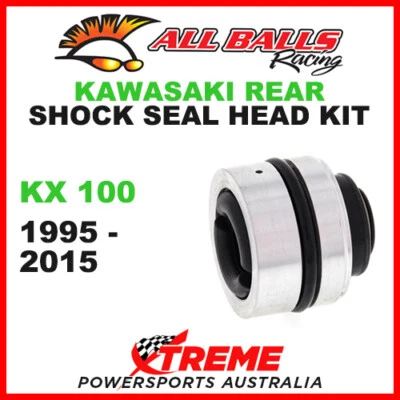 37-1012 Kit de cabezal de sellado de amortiguador trasero Kawasaki KX100 KX 100 1995-2015 Foto 1 de 2