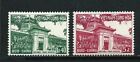  Vietnam - 2 MLH Briefmarken - 1958-1959 - Nationalmuseum (SC# 102 & 106)