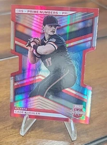 2023 Panini Elite Extra Edition - Prime Numbers Red #38 Cade Kuehler /200 (RC) - Bild 1 von 2