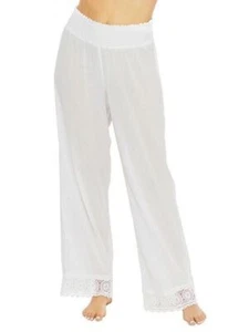 ¡NUEVO! Pantalones de encubrimiento de algodón acampanados La Blanca para mujer M Island nuevos con etiquetas $84 - Imagen 1 de 2