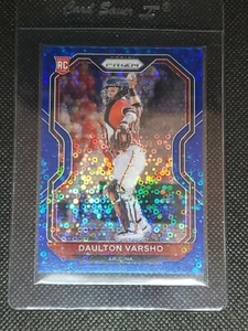 2021 Panini Prizm Baseball DAULTON VARSHO RC 37/199 BLUE DONUT TIER III SSP - Picture 1 of 3