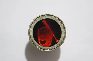 🧠🇱🇷 LIBERIA AMERICA'S HERITAGE BASEBALL PP 2002 HOLOGRAM COIN B53 #Z6724 - Picture 1 of 2