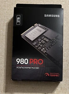 SSD SAMSUNG 980 PRO 2 To PCIe 4.0 NVMe Gen 4 M.2 (MZ-V8P2T0) 1 ou 2 - Photo 1/2