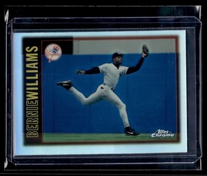 1997 Topps Chrome Refractor #57 Bernie Williams Yankees - Picture 1 of 2