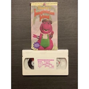Barney’s Imagination Island VHS Tape 48 Minutes Kids Sing Along Songs Lyons - Picture 1 of 10