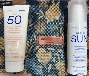 Korres Yoghurt Summer Set Body Sunscreen Emulsion SPF 50 200 ml+After Sun 150 ml - Picture 1 of 2