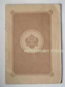 Antico PASSAPORTO antique passport Reisepass Austria Ungheria K.u.K. Brunn - Foto 1 di 5