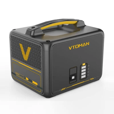 VTOMAN Jump 600X Zusatzakku 640Wh LiFePO4 Backup Erweiterungsbatterie mit BMS DE