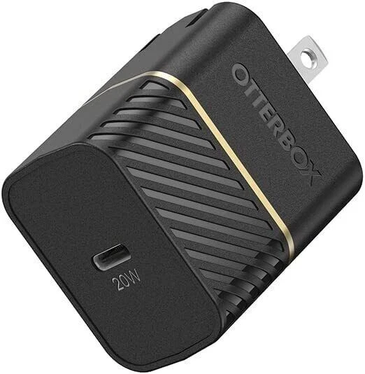 Otterbox USB-C Fast Charge Wall Charger 20W (Black)