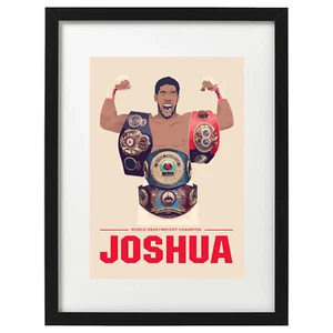 Anthony Joshua art print / poster - Bild 1 von 2