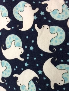 Ghost Uniform Advantage Scrub Top Blue Moon Stars Ghosts UAScrubs - Bild 1 von 5