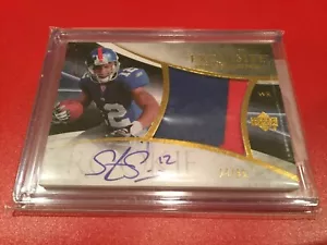 Steve Smith 2007 Exquisite Signature Rookie 2-CLR Patch Jersey Auto /99 - Bild 1 von 1