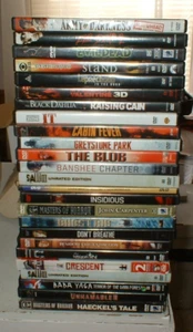 Huge Horror Movie DVD LOT 25 Movies! Rare, Classics, Vintage - Picture 1 of 1