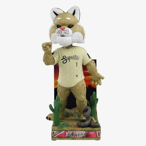 D. Baxter The Bobcat Arizona Diamondbacks 2022 City Connect Bobblehead MLB Cover