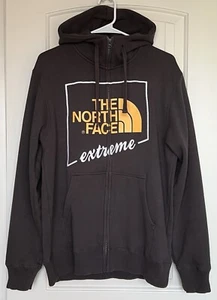 The North Face Extreme Full Zip Hoodie Sweatshirt Grau Medium M Herren Heavyweight - Bild 1 von 18