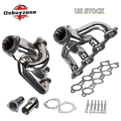 Cabeçalhos de conversão LS Swap S10 para GMC Jimmy Sonoma Truck SUV LS1 LS2 LS3 LS6 V8 - Imagem 1 de 4