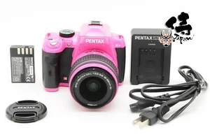 S/C 8095 * Pentax K-R DSLR Pink Kameragehäuse & Da L 18-55MM F3.5-5.6 Al Glas - Bild 1 von 9