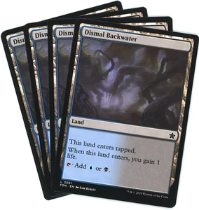 x4 Dismal Blackwater - 0261 - Foundations - Magic the Gathering (MTG) - Picture 1 of 1