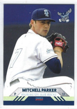 2022 Wilmington Blue Rocks (High A-Washington Nationals) Mitchell Parker