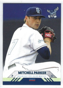 2022 Wilmington Blue Rocks (High A-Washington Nationals) Mitchell Parker